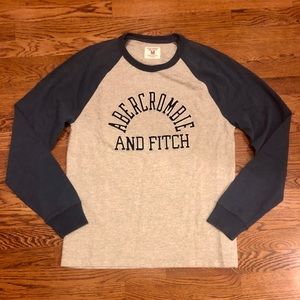 Men’s long sleeve Abercrombie warm soft shirt